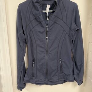 Lululemon Define Jacket Nulu – Deep Navy / Charcoal – Size 10